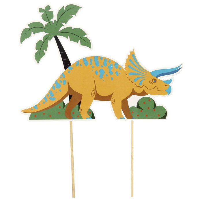 Party Time Set de 2 Décorations de Dinosaure pour Gâteaux Party Time Set de 2 Décorations de Dinosaure pour Gâteaux