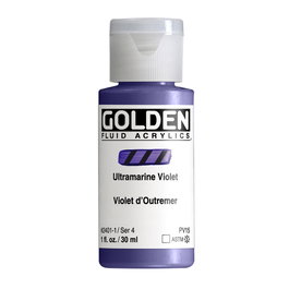 Golden Violet Ultramar Peinture Acrylique Fluide 30 ml