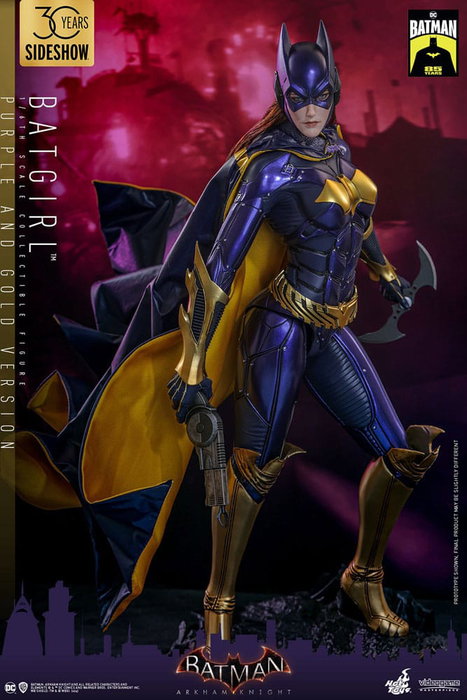 Batman Arkham Knight figurine Videogame Masterpiece 1/6 Batgirl (Purple and Gold Version) Exclusive 30 cm Batman Arkham Knight figurine Videogame Masterpiece 1/6 Batgirl (Purple and Gold Version) Exclusive 30 cm