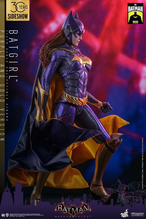 Batman Arkham Knight figurine Videogame Masterpiece 1/6 Batgirl (Purple and Gold Version) Exclusive 30 cm Batman Arkham Knight figurine Videogame Masterpiece 1/6 Batgirl (Purple and Gold Version) Exclusive 30 cm