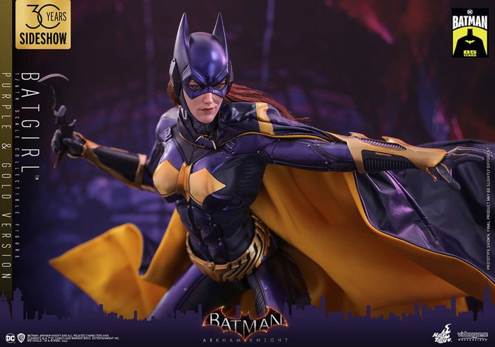 Batman Arkham Knight figurine Videogame Masterpiece 1/6 Batgirl (Purple and Gold Version) Exclusive 30 cm Batman Arkham Knight figurine Videogame Masterpiece 1/6 Batgirl (Purple and Gold Version) Exclusive 30 cm