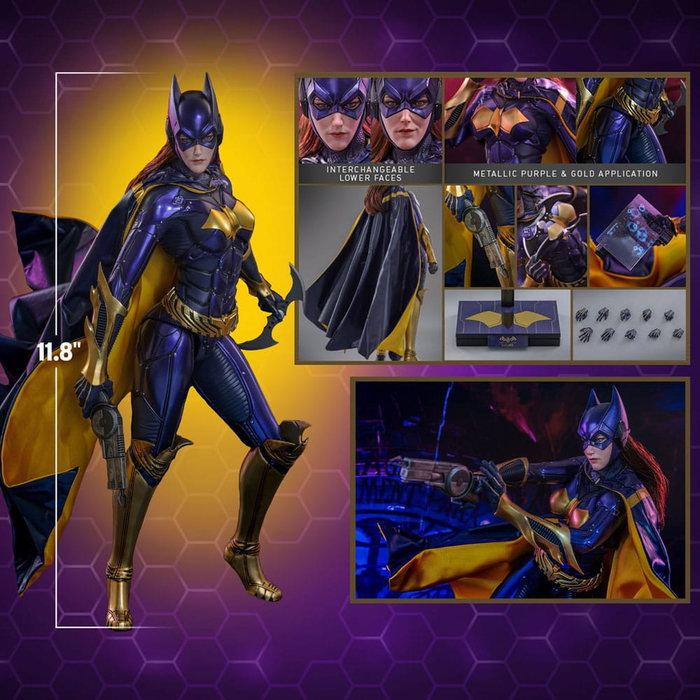 Batman Arkham Knight figurine Videogame Masterpiece 1/6 Batgirl (Purple and Gold Version) Exclusive 30 cm Batman Arkham Knight figurine Videogame Masterpiece 1/6 Batgirl (Purple and Gold Version) Exclusive 30 cm