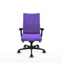 Piqueras Y Crespo Chaise de bureau Albacete, mécanisme synchrone, Lila