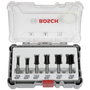 Bosch Professional Coffret de 6 fraises droites queue 8 mm Ø6-20 mm