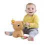 Fisher-Price HYR54 - Mon Capybara Câlins, Peluche Anneau de Dentition et Hochet Sensoriel pour Bébé dès 3 mois