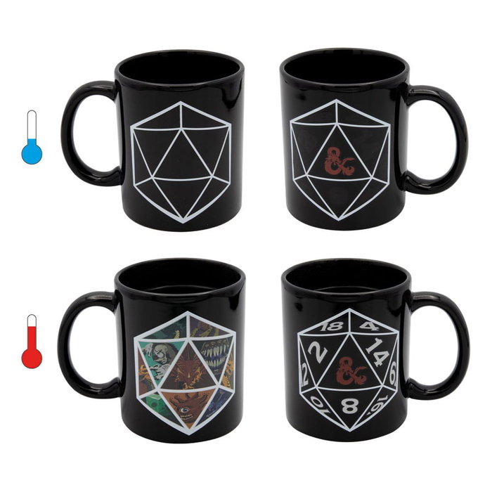 Dungeons & Dragons mug effet thermique Magic Dungeons & Dragons mug effet thermique Magic
