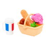 Barbie Poupée Pink Passport Paris Hwh99 Mattel - Ensemble Picnic avec Accessoires (Ceste, Fleurs, Croissant, Baguette) - Pour Enfants dès 3 ans