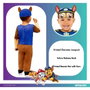 Liragram Déguisement Bébé Chase - Costume Pat'Patrouille pour Enfant 18-24 Mois (1-2 Ans)