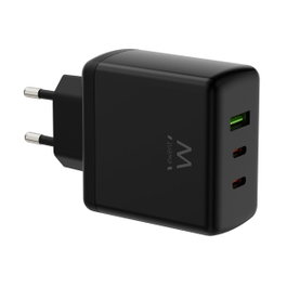 Ewent EW1331 Chargeur Mural 65W Noir