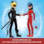 Bandai Poupées mannequin Miraculous Ladybug et Chat Noir - Pack de 2 figurines 26 cm pour revivre les aventures de la série