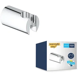 Grohe Support mural de douche Vitalio Universal chromé - Fixation murale non ajustable en métal - Réf. 26102000