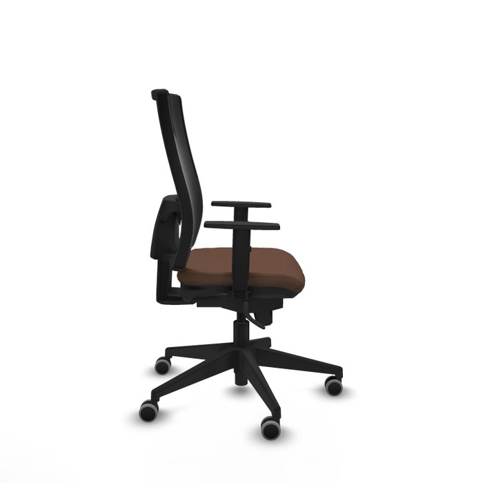 PIQUERAS Y CRESPO Chaise de bureau Horna Brun foncé