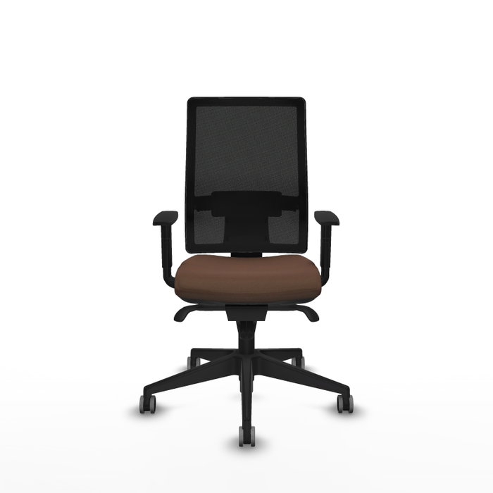 PIQUERAS Y CRESPO Chaise de bureau Horna Brun foncé