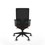 PIQUERAS Y CRESPO Chaise de bureau Horna Brun foncé