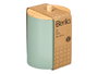 Berilo Bocal Plastique avec Couvercle Bambou Vert Menthe 9x13,5x9 cm (Set de 24)