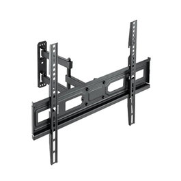 Tooq Support Mural pour Écrans 37-70 Pouces, VESA jusqu'à 600x400, Inclinable et Orientable, Noir