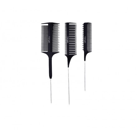 Bifull Pack de 3 Peignes Spéciaux Mèches Balayage Noir Bifull Pack de 3 Peignes Spéciaux Mèches Balayage Noir