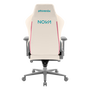 Phoenix technologies Silla Gaming Phoenix Nova Cream Edition, Fauteuil de jeu ergonomique en crème, confort premium