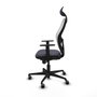 Chaise de Bureau avec Appui-tête Jorquera Piqueras y Crespo 1D036G1 Gris foncé