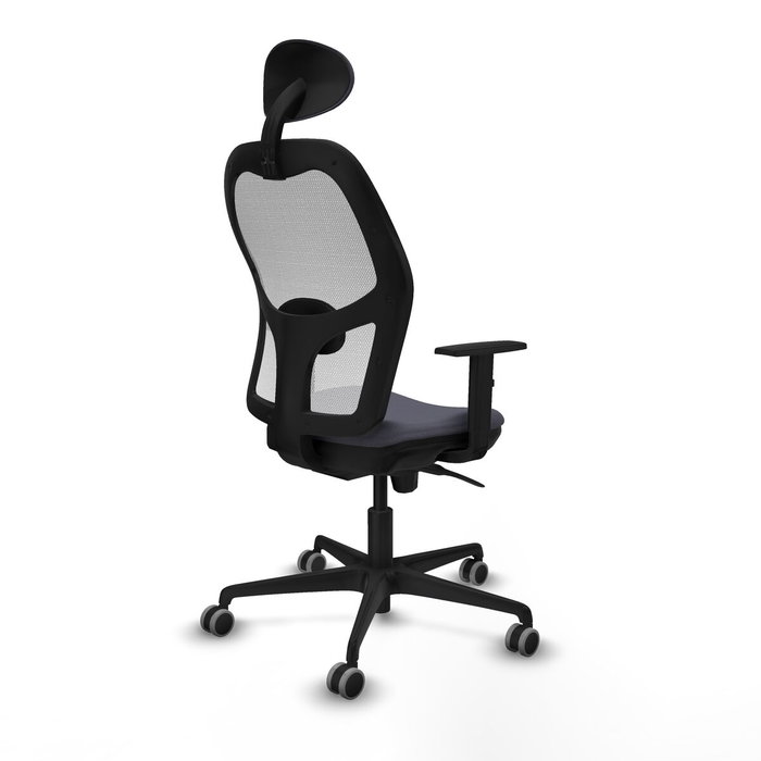 Chaise de Bureau avec Appui-tête Jorquera Piqueras y Crespo 1D036G1 Gris foncé