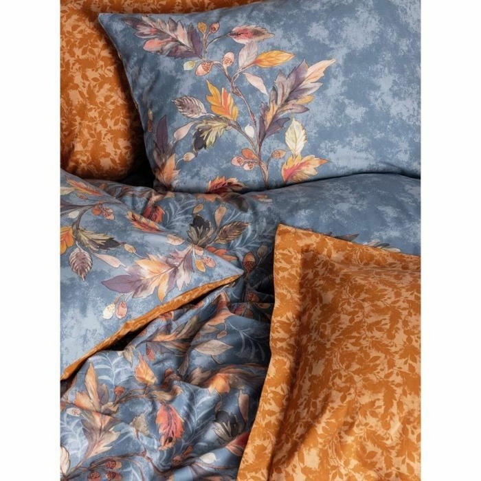BigBuy Home Parure de couette Moutarde 220 x 240 cm en coton renforcé