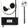KARACTERMANIA Agenda journal avec stylo - L'Étrange Noël de Monsieur Jack (Nightmare Before Christmas) Disney - 23,2 x 22,4 x 2,2 cm