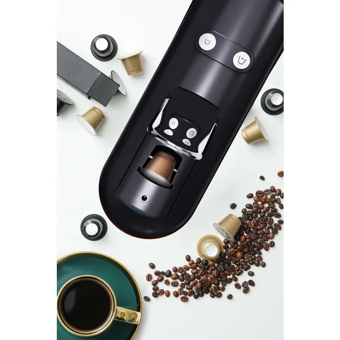 Arthur Martin AMN230N Machine à café à capsules, Compatible Nespresso, Expresso et Lungo, 1400 W, 20 bars, Noir