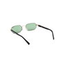 Guess Gafas GU00231 32N Lunettes de soleil unisexe en métal avec design géométrique - Verres 53 mm, pont 18 mm, branches 145 mm