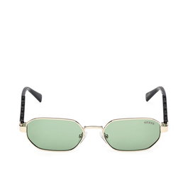 Guess Gafas GU00231 32N Lunettes de soleil unisexe en métal avec design géométrique - Verres 53 mm, pont 18 mm, branches 145 mm