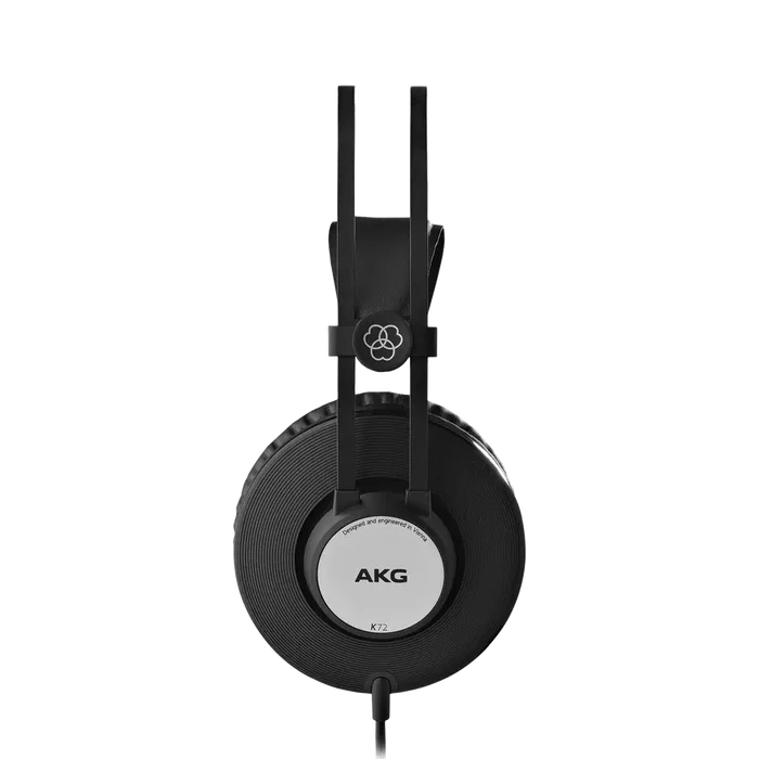 AKG K72 Casque Audio Filaire Fermé Over-Ear 32 Ohm, Réponse en Fréquence 16-20000Hz, Câble 3m avec Adaptateur 6,3mm Noir AKG K72 Casque Audio Filaire Fermé Over-Ear 32 Ohm, Réponse en Fréquence 16-20000Hz, Câble 3m avec Adaptateur 6,3mm Noir
