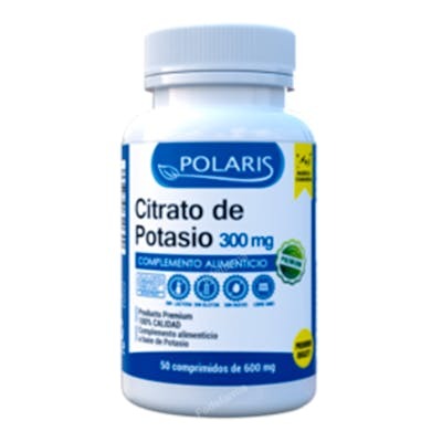 POLARIS Potasio Citrato 300mg, 50 comprimés POLARIS Potasio Citrato 300mg, 50 comprimés