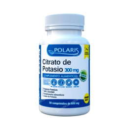 POLARIS Potasio Citrato 300 mg, 50 comprimés, Complément alimentaire