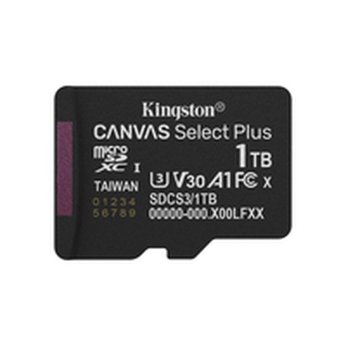 Carte Mémoire Micro SD avec Adaptateur Kingston SDCS3/1TBSP 1 TB