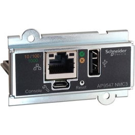 APC AP9547 Carte de communication et gestion SNMP/WEB pour onduleurs triphasés Easy UPS 3 Series - Surveillance et contrôle à distance