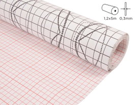 Sarena Rouleau PVC adhésif double face pour sable coloré 1,2x5m