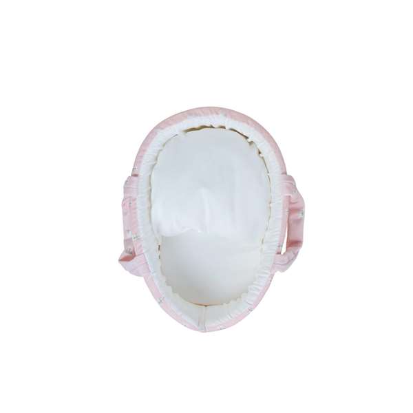 Poupée Elegance 26 cm Dudi Rosa avec Capazo (Corps Vinyle) - Munecas Arias