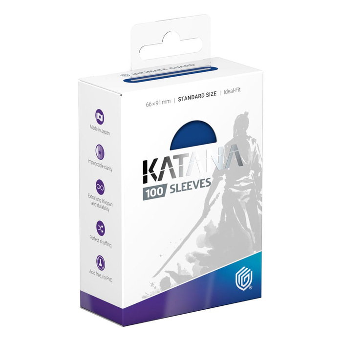 Ultimate Guard Katana Sleeves Standard Size (100) - Blue Bird Ultimate Guard Katana Sleeves Standard Size (100) - Blue Bird