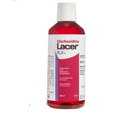 Lacer Chlorhexidine Bain de Bouche Antiseptique 0,2% 500 ml