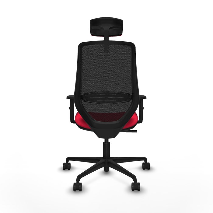 Chaise de Bureau Piqueras y Crespo D036N2W Rouge