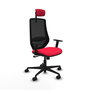 Chaise de Bureau Piqueras y Crespo D036N2W Rouge