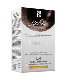 BioNike Shine On Teinture permanente 5.4 Copper Light Brown 145 ml