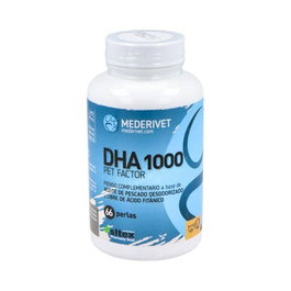 MEDERI VET DHA 1000 PET FACTOR 66 PERLAS VET