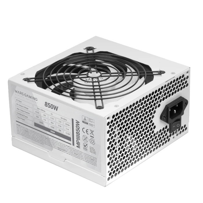 Mars Gaming Alimentation MPIII650W 650W Ultra Silencieuse ATX Noir Mars Gaming Alimentation MPIII650W 650W Ultra Silencieuse ATX Noir