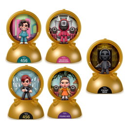 Squid Game assortiment tirelires Capsule (6)