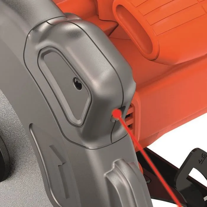 Black & Decker CS1250LK Scie circulaire 1250 W 190 mm avec guidage laser intégré, réglage profondeur et guide parallèle