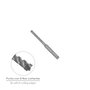 WOLFPACK LINEA PROFESIONAL Broca SDS Plus 5 x 110 mm