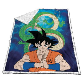 TOEI ANIMATION - Couverture polaire sherpa Dragon Ball Z - 120 x 150 cm