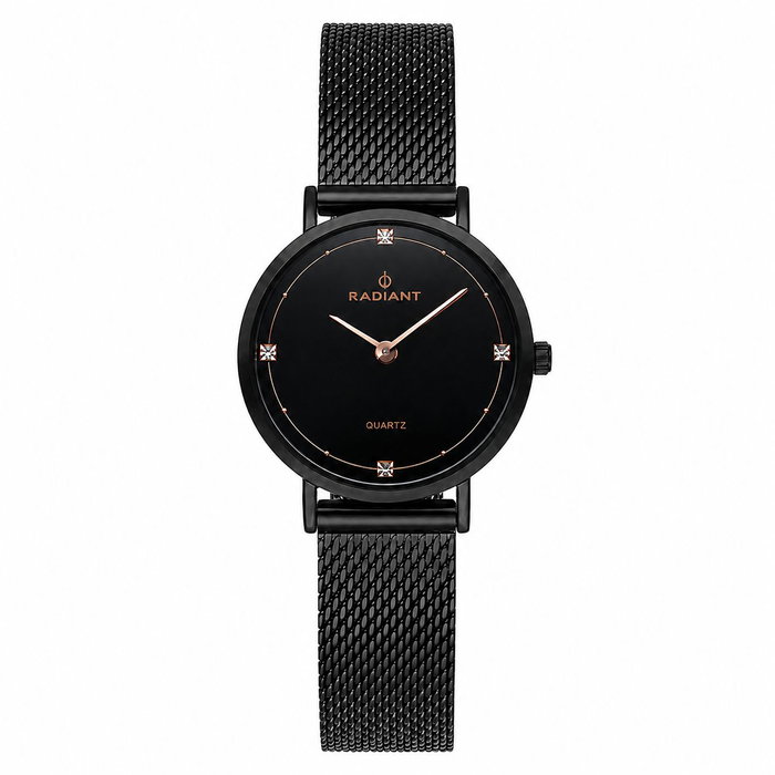 Radiant RA529604 Ariel 30mm Black Dial Black SS Mesh Radiant RA529604 Ariel 30mm Black Dial Black SS Mesh