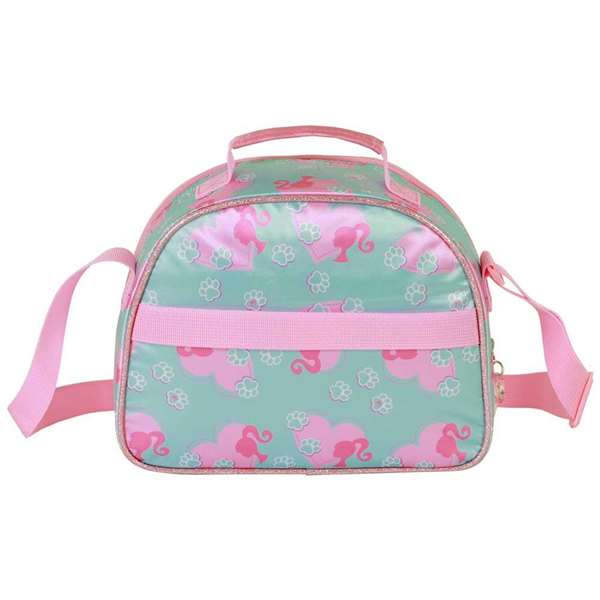 Barbie Pets Sac à Goûter Isotherme 3D avec Crémaillère, Design en Relief et Bretelle Réglable - Dimensions 25.5 x 10 x 20 cm - À partir de 3 ans