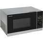Sharp YC-PS234AE-S 23L 900W Semi Digital Black / Silver